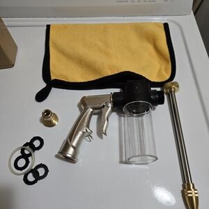 Source Unknown Car Wash Foam Gun - Silver and Gold